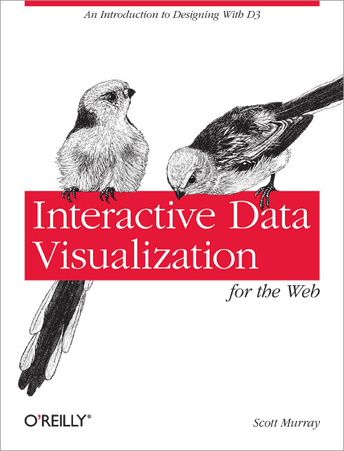 Book cover - interactive visualisation for the web